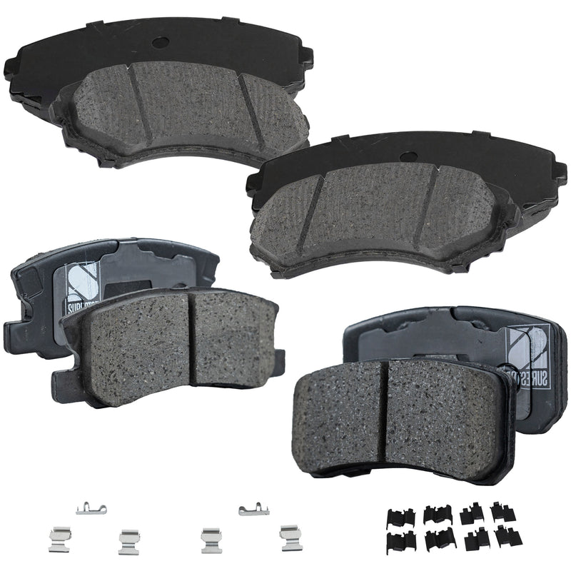 Disc Brake Pad Set CarParts SET-STPSSCP867-4-B