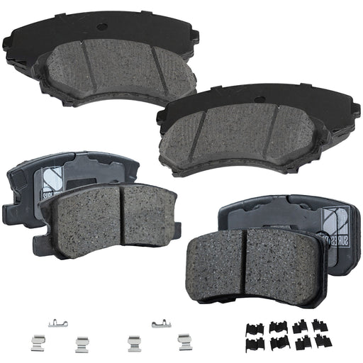 Disc Brake Pad Set CarParts SET-STPSSCP867-4-B