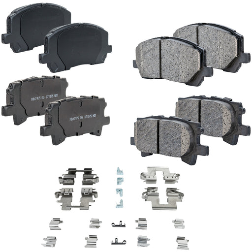 Disc Brake Pad Set CarParts SET-STPSSCP884-4-B