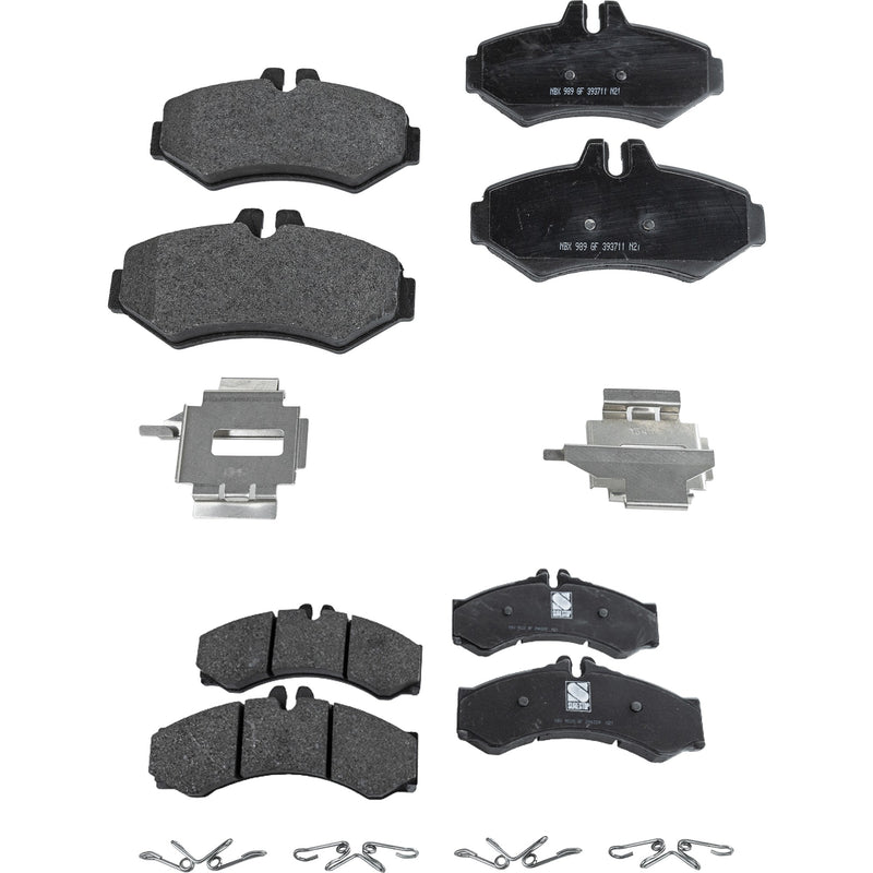 Disc Brake Pad Set CarParts SET-STPSSCP949-4-B