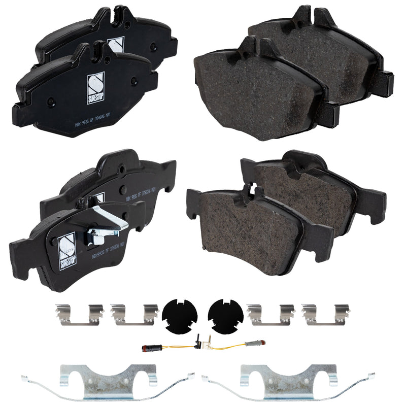 Disc Brake Pad Set CarParts SET-STPSSCP987-4