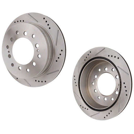 Disc Brake Rotor CarParts SET-STPT27110002DRS2
