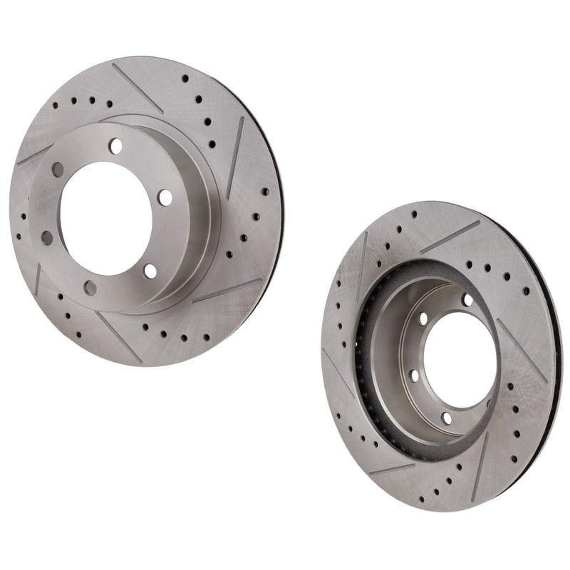 Disc Brake Rotor CarParts SET-STPT27110005DRS2