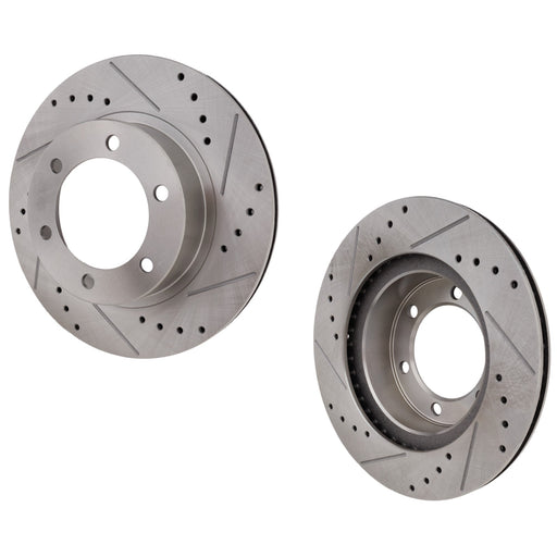 Disc Brake Rotor CarParts SET-STPT27110005DRS2