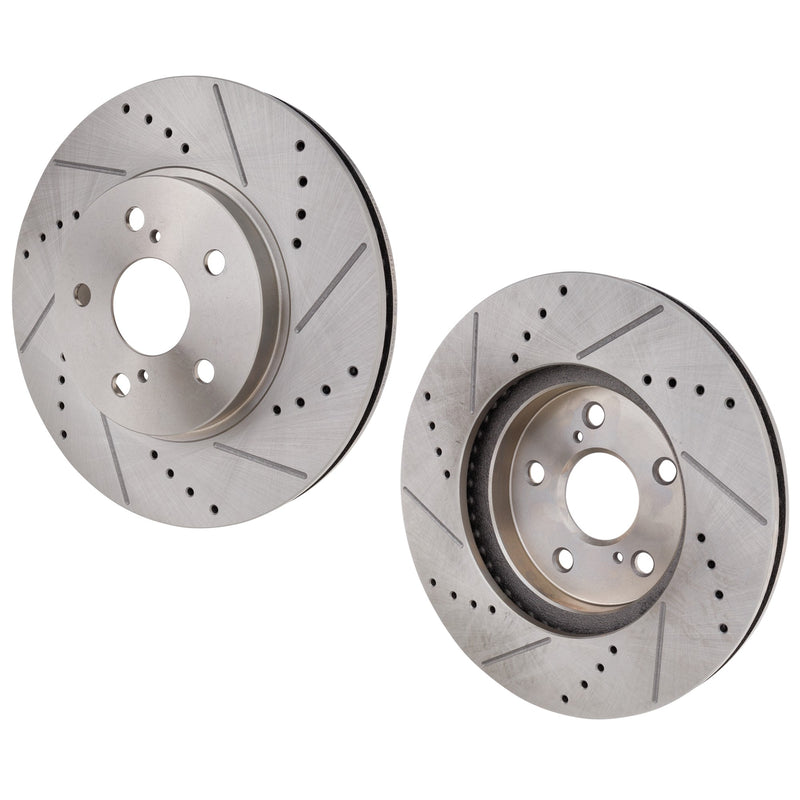 Disc Brake Rotor CarParts SET-STPT27110008DRS2