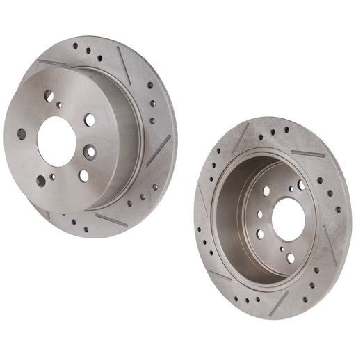 Disc Brake Rotor CarParts SET-STPT27110009DRS2