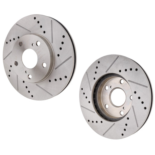 Disc Brake Rotor CarParts SET-STPT27110024DRS2