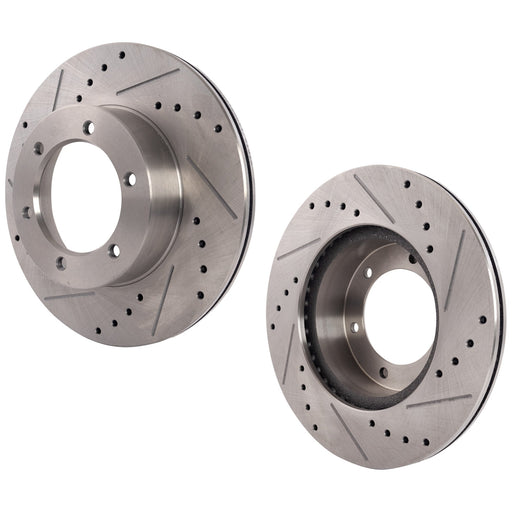 Disc Brake Rotor CarParts SET-STPT27110061DRS2