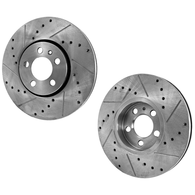 Disc Brake Rotor CarParts SET-STPV27110011DRS2