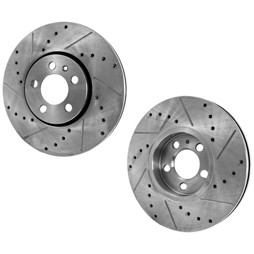Disc Brake Rotor CarParts SET-STPV27110011DRS2
