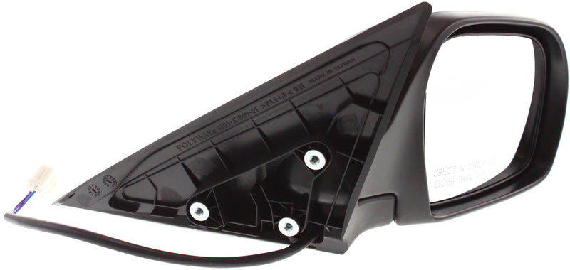 Set Of 2 - Mirrors Power Manual Folding Non-Heated Textured Black Without Signal Light | SU1320113,SU1321113