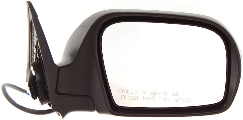 Set Of 2 - Mirrors Power Manual Folding Non-Heated Textured Black Without Signal Light | SU1320113,SU1321113