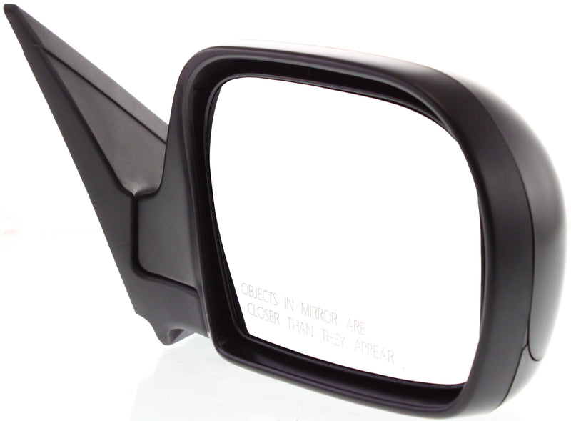 Set Of 2 - Mirrors Power Manual Folding Heated Textured Black Without Signal Light | SU1320114,SU1321114