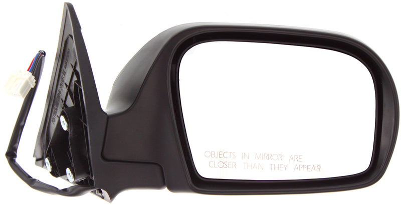 Set Of 2 - Mirrors Power Manual Folding Heated Textured Black Without Signal Light | SU1320114,SU1321114