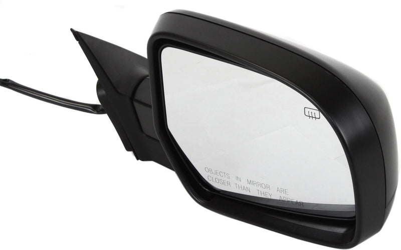 Set Of 2 - Mirrors Power Manual Folding Heated With 1 Paintable and 1 Textured Black Cap | SU1320124,SU1321124