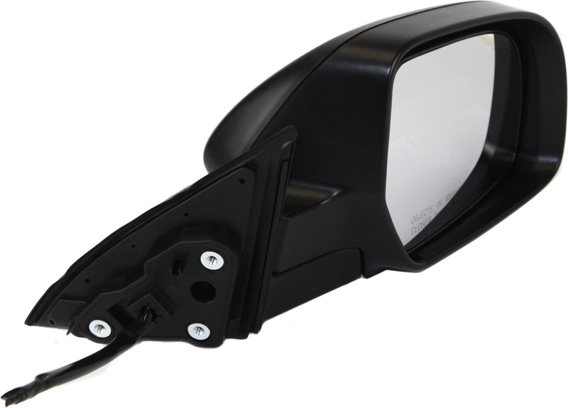 Set Of 2 - Mirrors Power Manual Folding Heated With 1 Paintable and 1 Textured Black Cap | SU1320124,SU1321124