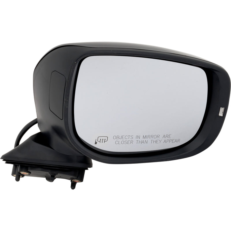 Driver And Passenger Side Mirrors Power Heated Manual Folding Paintable In-Housing Signal Light Without Blind Spot Feature | SU1321185,SU1320185