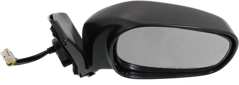 Mirrors Power Manual Folding Heated Textured Black Without Signal Light