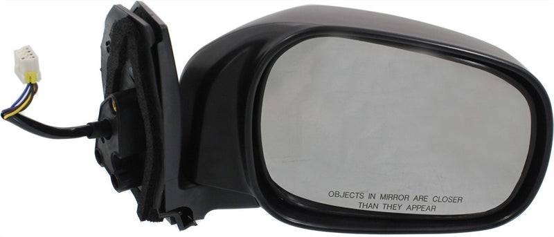 Mirrors Power Manual Folding Heated Textured Black Without Signal Light