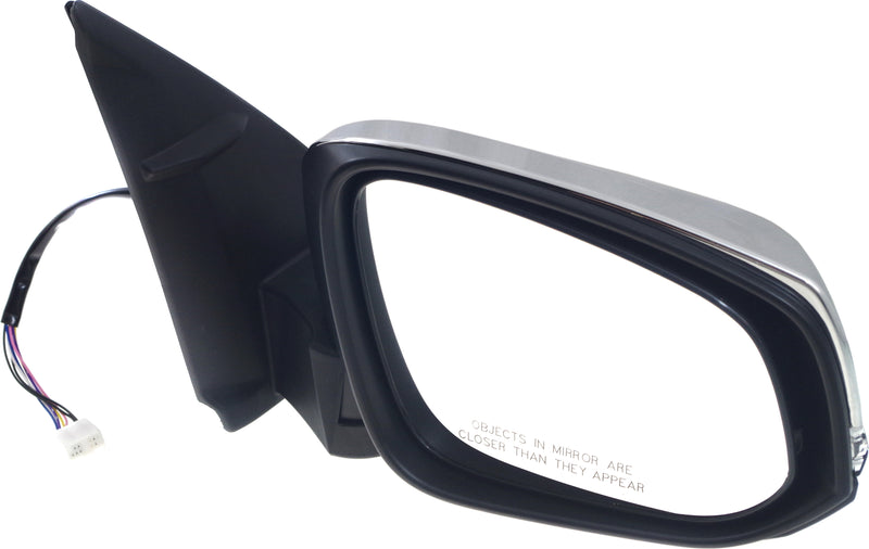 Set Of 2 - Mirrors Power Manual Folding Heated Chrome In-housing Signal Light | TO1321353,TO1320353