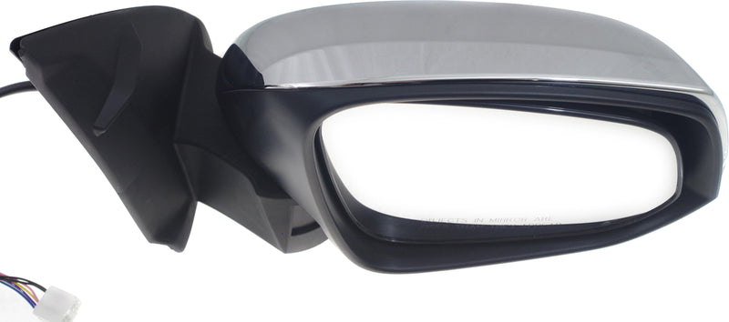 Set Of 2 - Mirrors Power Manual Folding Heated Chrome In-housing Signal Light | TO1321353,TO1320353