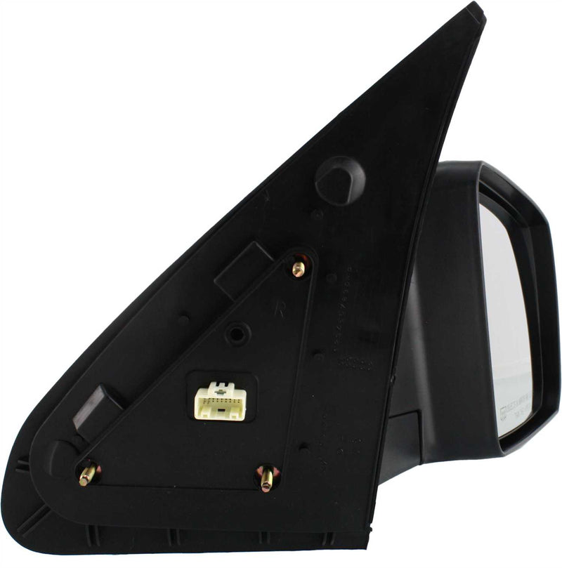 Set Of 2 - Non-Towing Mirrors Power Manual Folding Heated Textured Black Without Signal Light | TO1320252,TO1321252