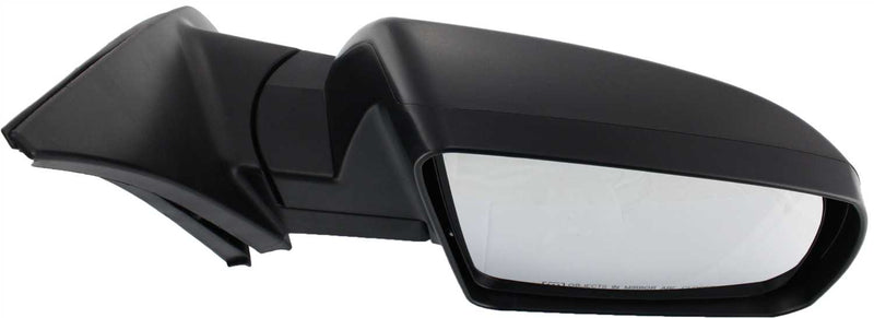 Set Of 2 - Non-Towing Mirrors Power Manual Folding Heated Textured Black Without Signal Light | TO1320252,TO1321252