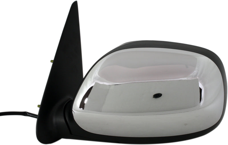 Set Of 2 - Mirrors Power Non-Heated Manual Folding Chrome | TO1320228,TO1321228