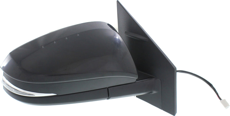 Set Of 2 - Mirrors Power Heated Manual Folding In-housing Signal Light Without Blind Spot Feature Japan or North America Built Vehicle | TO1321310,TO1320310