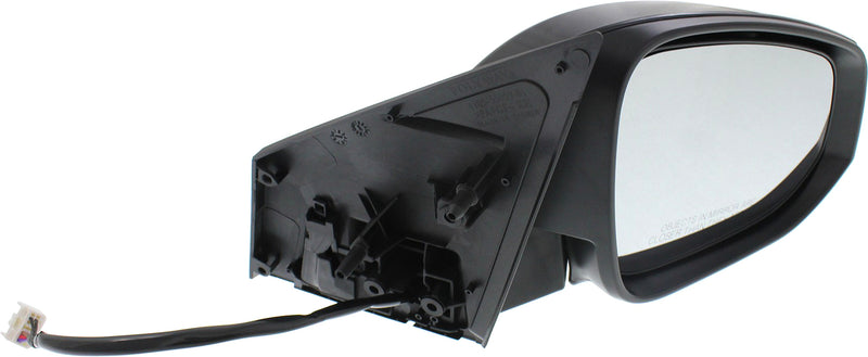 Set Of 2 - Mirrors Power Heated Manual Folding In-housing Signal Light Without Blind Spot Feature Japan or North America Built Vehicle | TO1321310,TO1320310