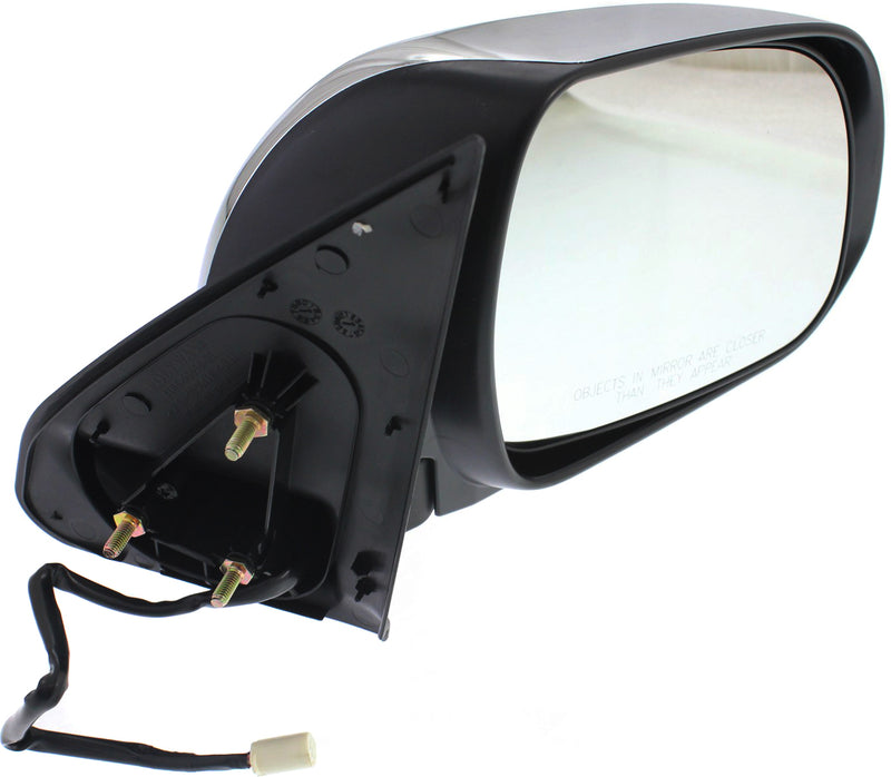 Mirrors Power Manual Folding Non-Heated Chrome In-housing Signal Light | TO1321285,TO1320285