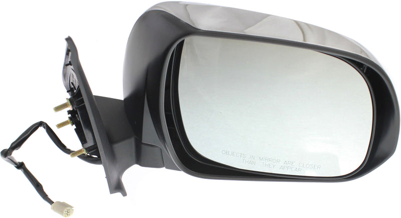 Mirrors Power Manual Folding Non-Heated Chrome In-housing Signal Light | TO1321285,TO1320285