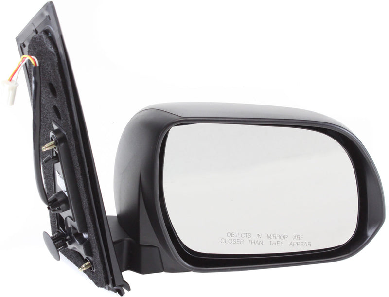 Set Of 2 - Mirrors Power Non-Heated Manual Folding Textured Black Without Signal Light | TO1320268,TO1321268