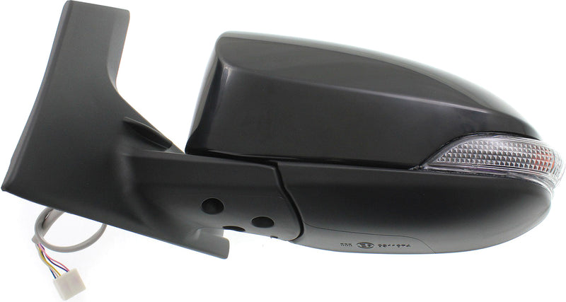 Set Of 2 - Mirrors Power Manual Folding Non-Heated In-housing Signal Light | TO1321297,TO1320297