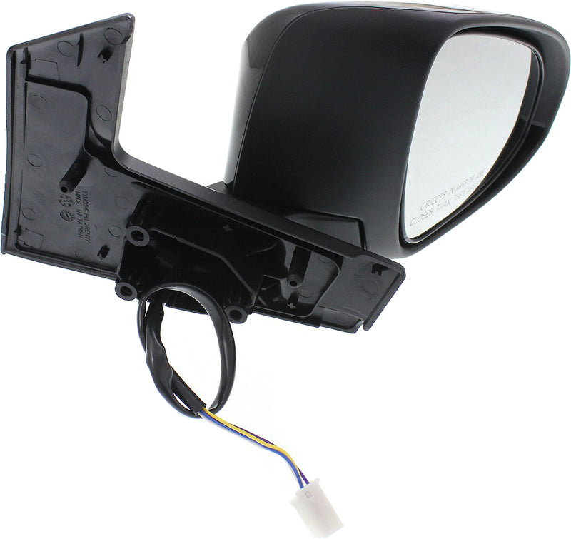 Set Of 2 - Mirrors Power Manual Folding Non-Heated In-housing Signal Light | TO1321297,TO1320297
