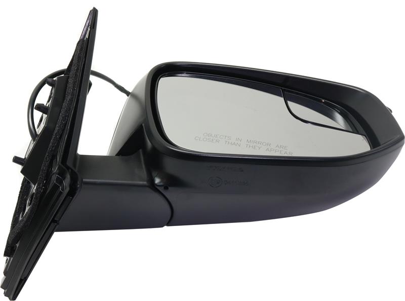 Mirrors Power Manual Folding Non-Heated Textured Black USA Built Vehicle