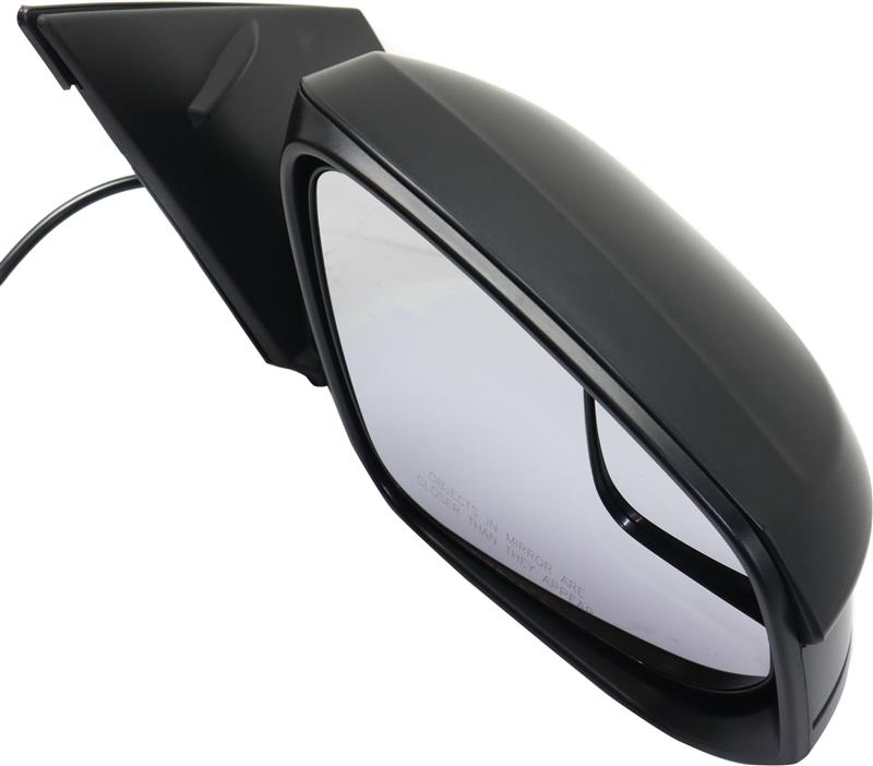 Mirrors Power Manual Folding Non-Heated Textured Black USA Built Vehicle