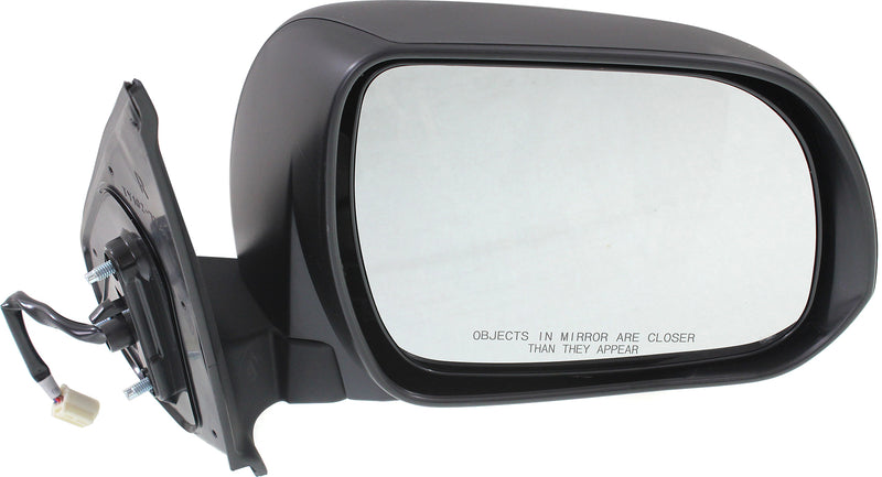 Mirrors Power Non-Heated Manual Folding Textured Black