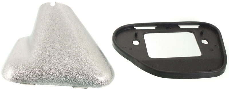 Mirrors Manual Adjust Manual Folding Non-Heated Chrome Without Signal Light