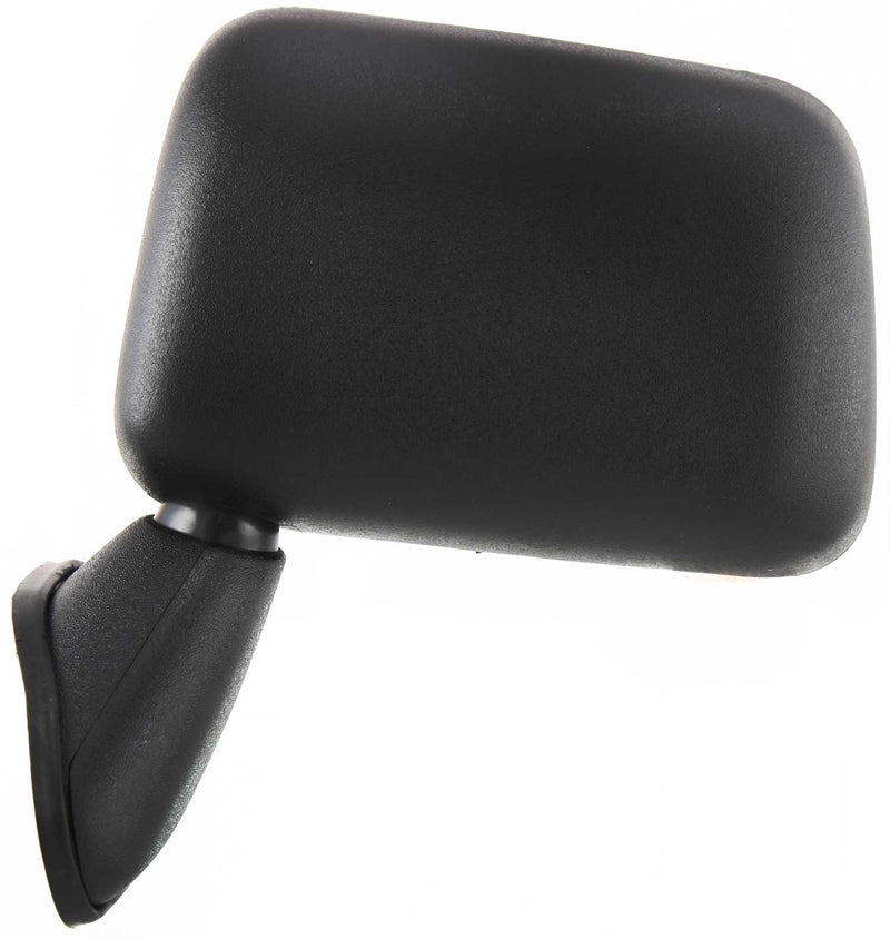 Set Of 2 - Mirrors Manual Adjust Manual Folding Non-Heated Textured Black Without Signal Light | TO1320109,TO1321109