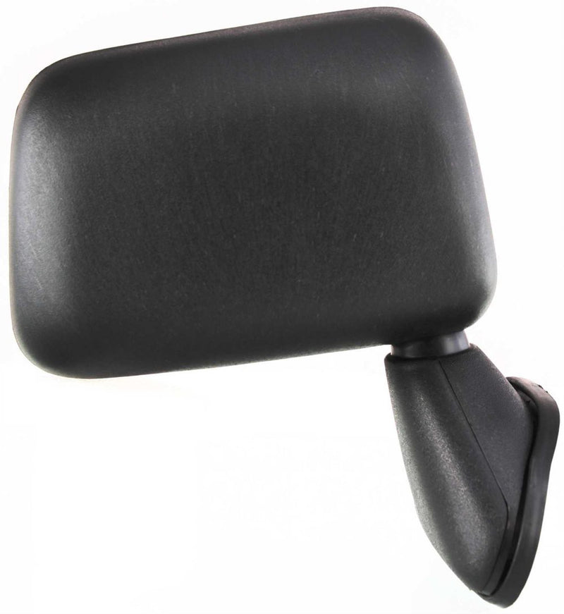 Set Of 2 - Mirrors Manual Adjust Manual Folding Non-Heated Textured Black Without Signal Light | TO1320109,TO1321109