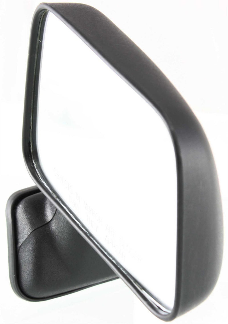 Set Of 2 - Mirrors Manual Adjust Manual Folding Non-Heated Textured Black Without Signal Light | TO1320109,TO1321109