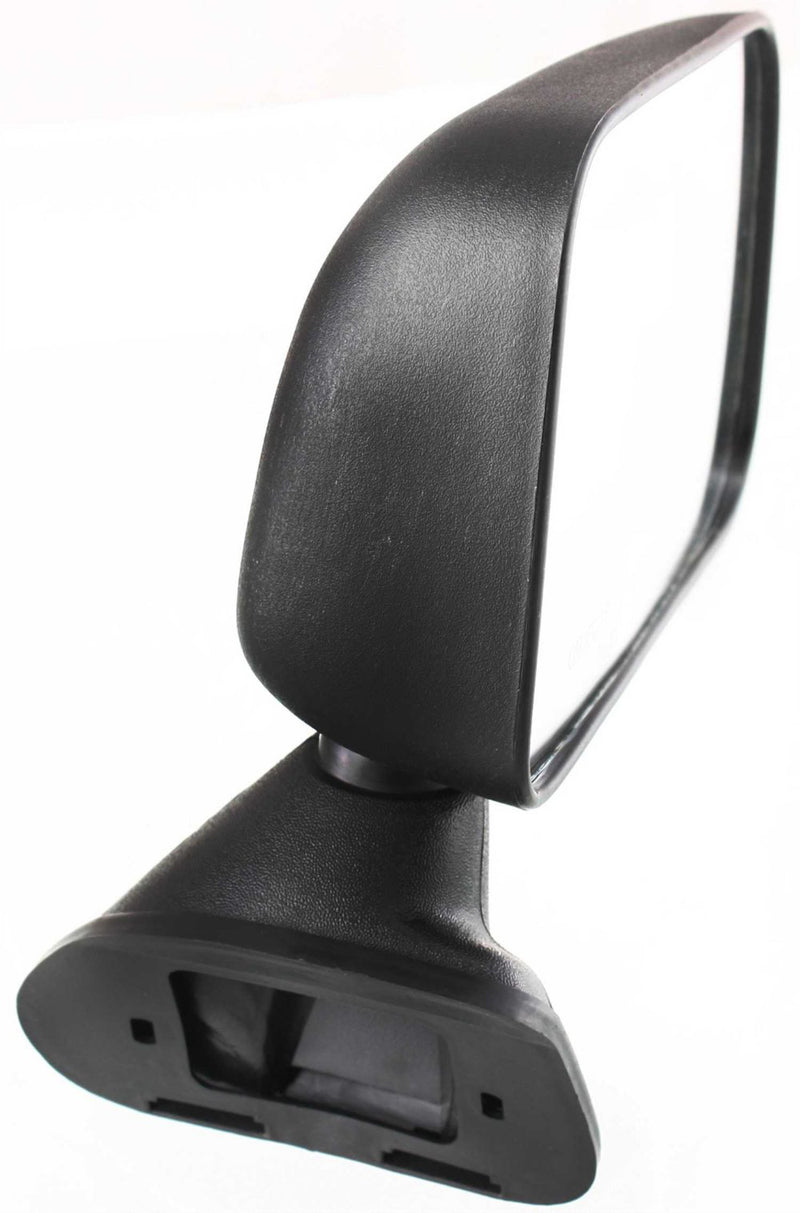 Set Of 2 - Mirrors Manual Adjust Manual Folding Non-Heated Textured Black Without Signal Light | TO1320109,TO1321109