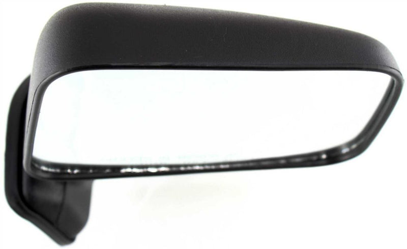 Set Of 2 - Mirrors Manual Adjust Manual Folding Non-Heated Textured Black Without Signal Light | TO1320109,TO1321109