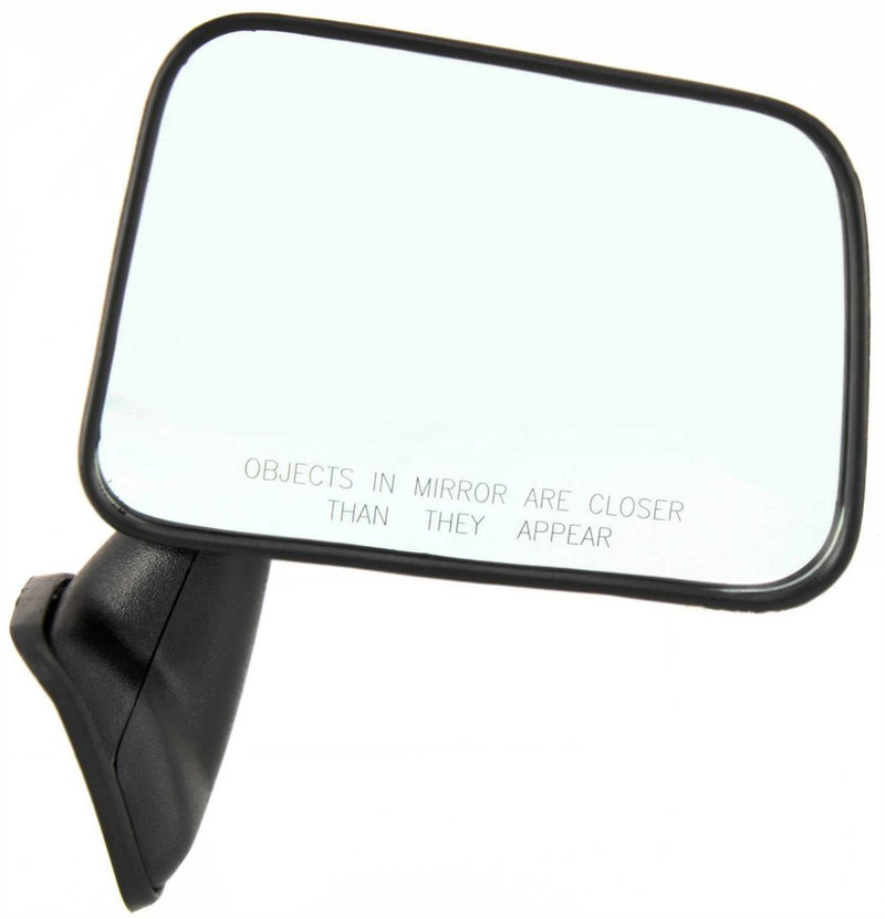 Set Of 2 - Mirrors Manual Adjust Manual Folding Non-Heated Textured Black Without Signal Light | TO1320109,TO1321109