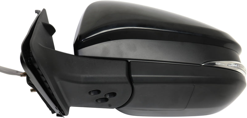 Driver and Passenger Side Mirrors, Power, Manual Folding, Heated, Paintable, In-housing Signal Light, Without memory, Without Puddle Light, Without Auto-Dimming, Without Blind Spot Feature