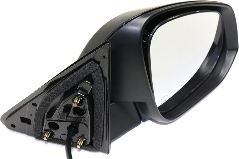 Driver and Passenger Side Mirrors, Power, Manual Folding, Heated, Paintable, In-housing Signal Light, Without memory, Without Puddle Light, Without Auto-Dimming, Without Blind Spot Feature