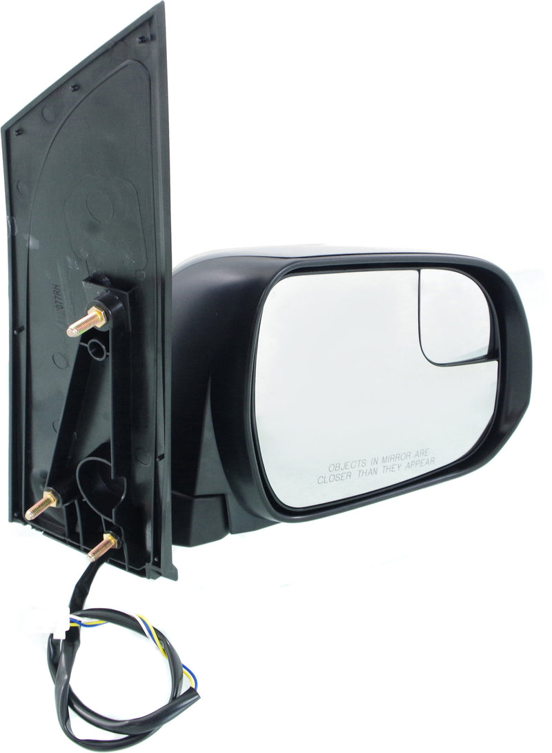 Mirrors Power Non-Heated Manual Folding Textured Black