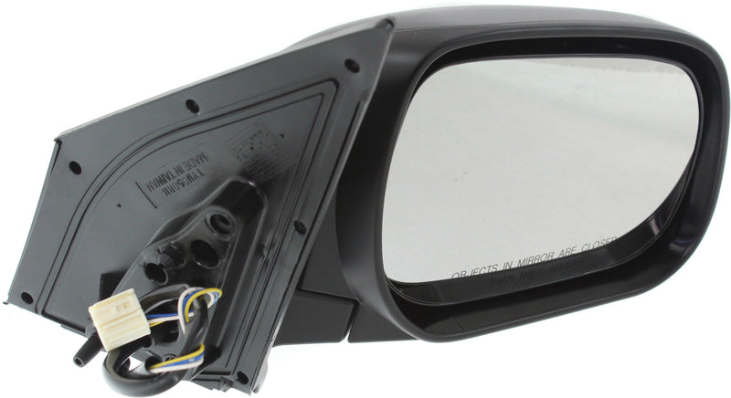Mirrors Power Manual Folding Non-Heated Textured Black W/o Signal Light Memory Puddle Light Auto-Dimming And Blind Spot Feature Usa Built Vehicle | TO1321272,TO1320272
