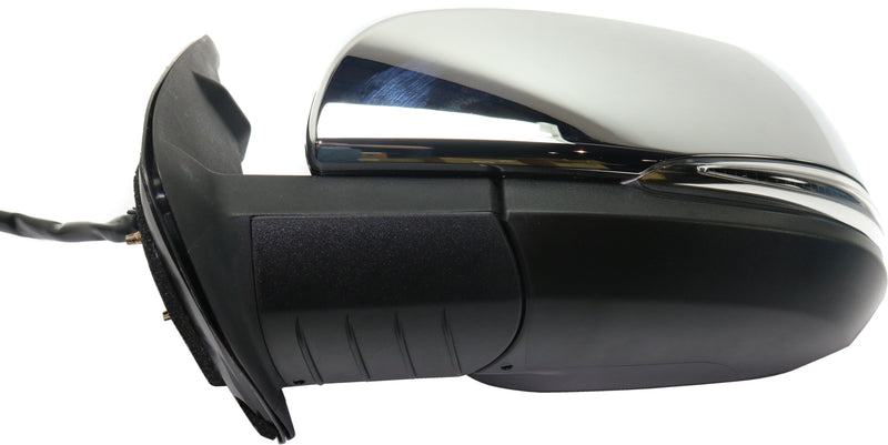 Mirror Passenger Side & Driver Side Power Power Folding Heated Chrome